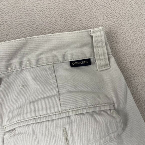 Dockers Mens Courier Short Weathered Gab Khaki 100% Cotton W34 - Picture 10 of 14